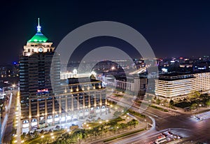 Night Beijing city img