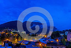 The night in Borjomi