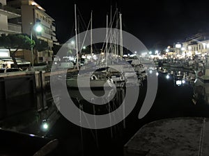 Night in Cervia.