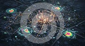 Night City Network Data Visualization