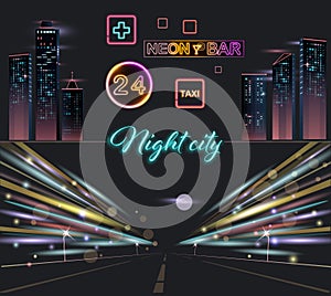 Night City Realistic Set