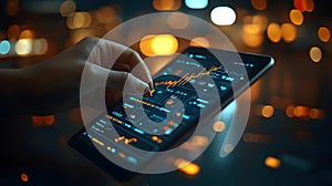 Night Trading on Tablet