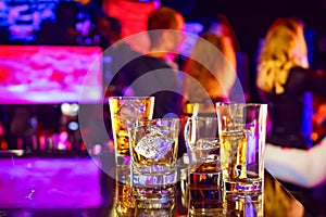 In The Night Club AI Generated