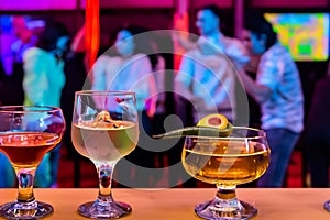 In The Night Club AI Generated