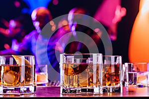 In The Night Club AI Generated