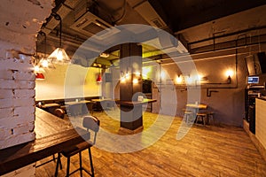 Night club interior.