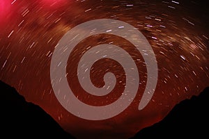 Night on Cordiliera Blanca