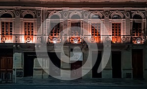 Night edifications to city