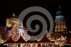 Night at Gendarmenmarkt