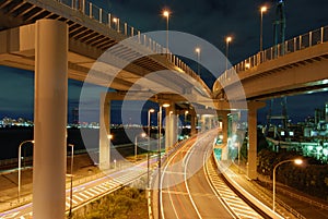 Notte autostrada 