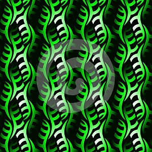 Night jungle leafs seamless texture