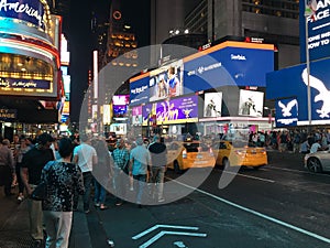 Night Life at Times Square