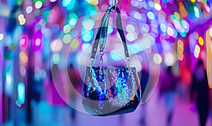 Glittery Evening Bag