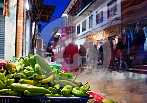 Night market in Kathmandu