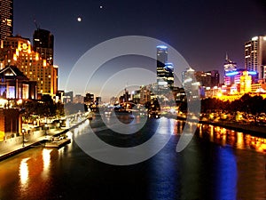 Night in melbourne