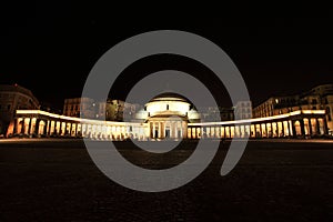 Night in Napoli, Italy