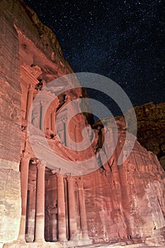 Night in Petra