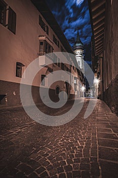 Night photography of San Paolo Appiani