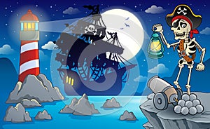 Night pirate scenery 2