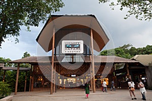 Night Safari Entrance