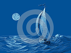 A night sail