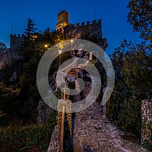 Night in San Marino