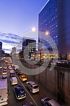 Night scene in Bucharest