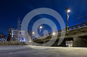 Night scene of the citycape