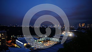 Night scene at downtown