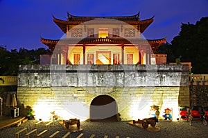 Night Scene of Historic City South Gate