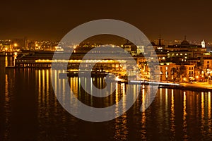 Night scene in Old Havana