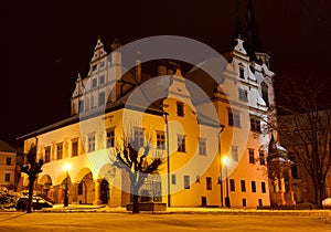 Night scene in old town