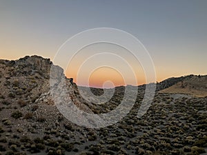 Night Scene at Panum Crater