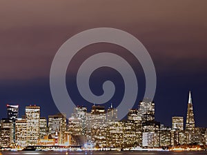 Night Scene in San Francisco