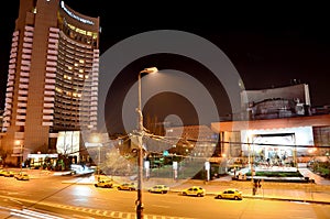 Bucharest night scene