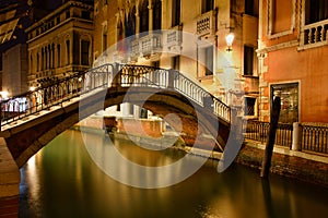 Night scene in Venice