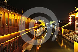 Night scene in Zhouzhuang