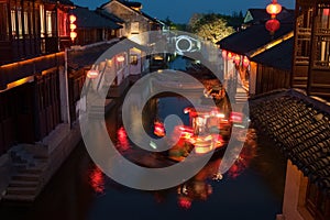 Night scene in Zhouzhuang