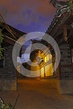 Night scenes of Lijiang