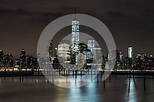 Night scenes of WTC