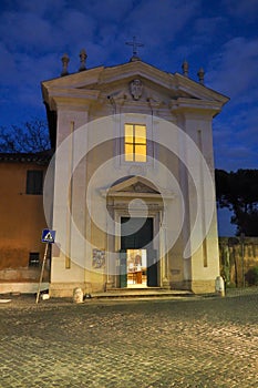 Church of St Mary in Palmis in Rome, Italy