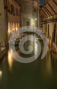 Night Shot of Venice