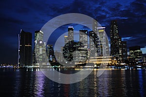 Night at Singapore River