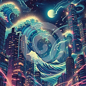 night sky background