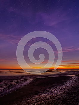 The Night Sky at a Northern California Beach