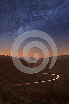 Night Sky Over Outback Australia