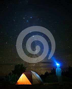 Night sky in Patagonia