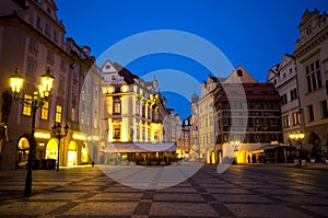 Night,Staromestska Square(Old Town Square),Prague