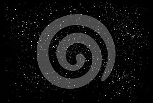 Night starry sky. Space vector background