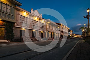 Night street at Las Casas